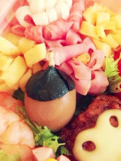 ✿うずらドングリ✿ ※キャラ弁-レシピのメイン写真