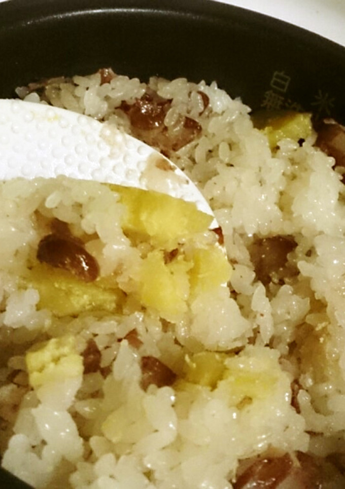 甘納豆さつまいもの炊き込みご飯-レシピのメイン写真