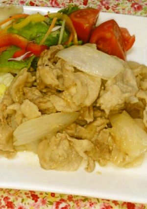 豚肉の味噌生姜焼き-レシピのメイン写真