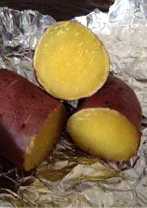 簡単 オーブントースターde焼き芋-レシピのメイン写真