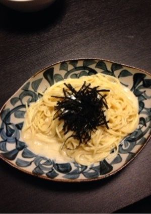 明太クリームパスタ-レシピのメイン写真