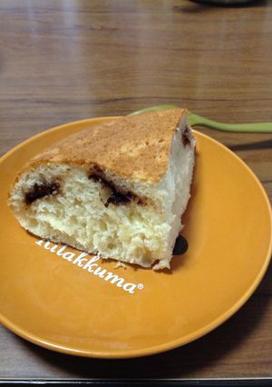 炊飯器とお好み焼き粉で塩チョコケーキ-レシピのメイン写真