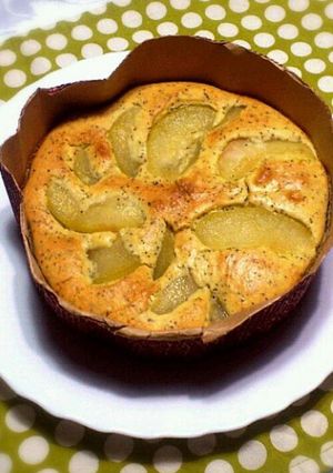紅茶と洋梨の簡単パウンドケーキ-レシピのメイン写真