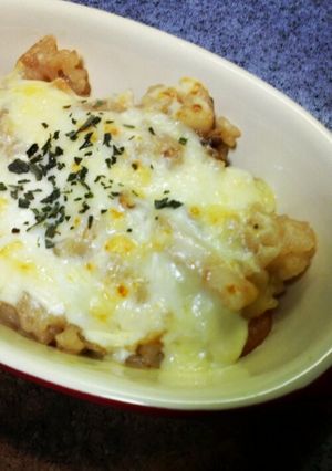 残り物ご飯をクリームドリアにリメイク-レシピのメイン写真