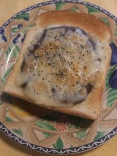 チーズカレーde トースト♪-レシピのメイン写真