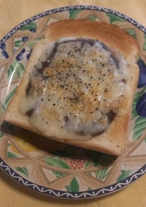 チーズカレーde トースト♪-レシピのメイン写真