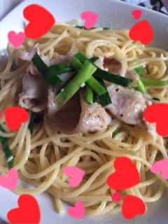ペペロンチーノ風パスタ♡-レシピのメイン写真