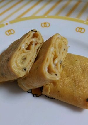 卵焼き★バジル風味-レシピのメイン写真