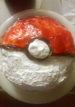 モンスターボールケーキ-レシピのメイン写真
