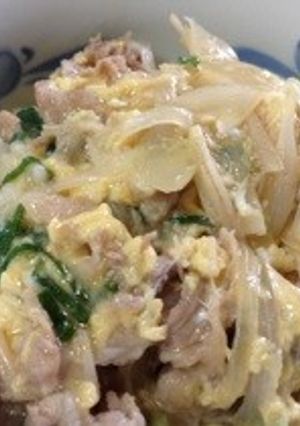 ブタニン丼-レシピのメイン写真