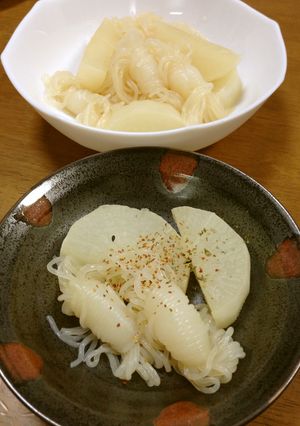 大根と結び白滝の塩煮-レシピのメイン写真