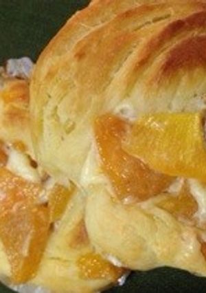柿とクリームチーズのデニッシュ-レシピのメイン写真