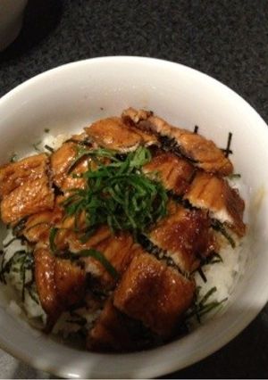 サンマの蒲焼丼-レシピのメイン写真