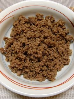 牛肉のそぼろ煮-レシピのメイン写真