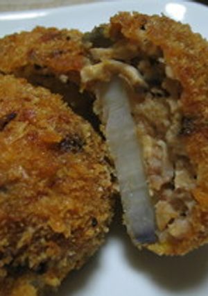れんこんの肉詰めフライ♪-レシピのメイン写真