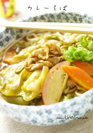カレーうどん・そば・スープカレー～和風～-レシピのメイン写真