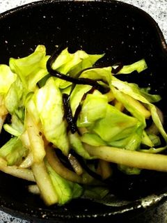 キャベツ・大根と塩こんぶの浅漬物-レシピのメイン写真