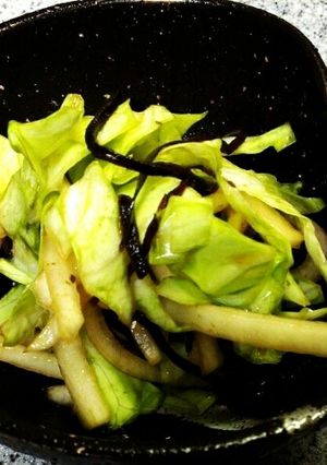 キャベツ・大根と塩こんぶの浅漬物-レシピのメイン写真
