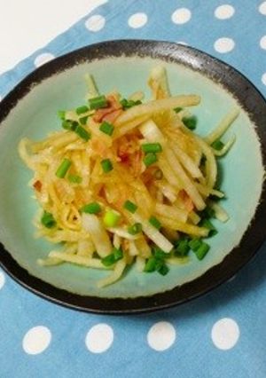 副菜に☆大根のベーコンじょうゆ和え♡-レシピのメイン写真