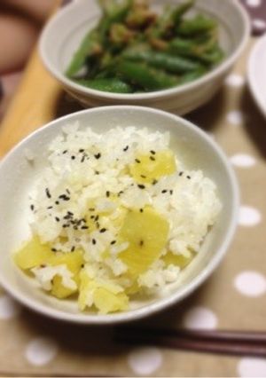ホクホク＊シンプルさつまいもご飯-レシピのメイン写真