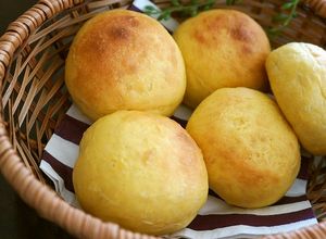 かぼちゃフレークdeまんまるパン♪-レシピのメイン写真