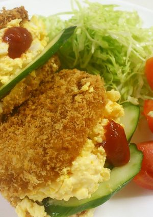ケンミンショー大阪東住吉☆コロッケサンド-レシピのメイン写真