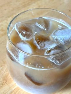 アイスカフェオレ-レシピのメイン写真