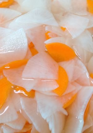 大根とにんじんの甘酢漬け-レシピのメイン写真
