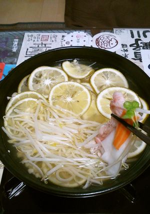 かぼすたっぷり豚しゃぶ-レシピのメイン写真