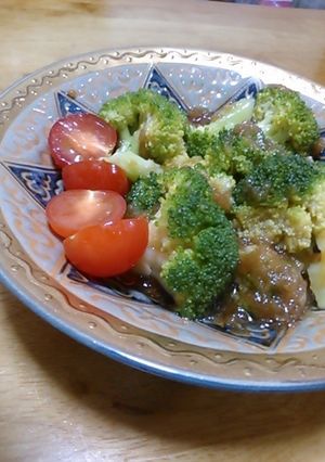 ブロッコリーのたまねぎドレッシング-レシピのメイン写真