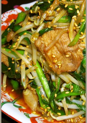 男のロマンだ！俺の肉ニラもやし野菜炒め！-レシピのメイン写真