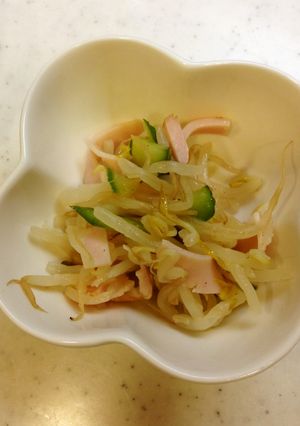 美味し過ぎ！もやしとハムの中華サラダ-レシピのメイン写真