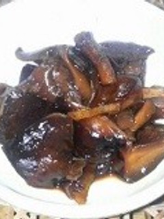 ご飯のお供に、椎茸のショウガ煮-レシピのメイン写真