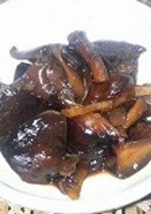 ご飯のお供に、椎茸のショウガ煮-レシピのメイン写真