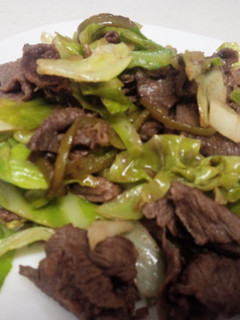 ☆麗しの♪牛肉とキャベツの炒め物☆-レシピのメイン写真