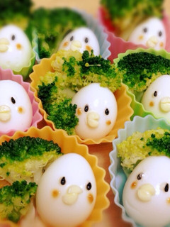 お弁当に☆可愛いうずらの小鳥(ひよこ)♡-レシピのメイン写真