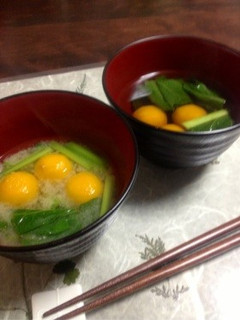 かぼちゃ団子の汁物-レシピのメイン写真