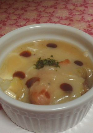お好み風★シチューココットカマン-レシピのメイン写真