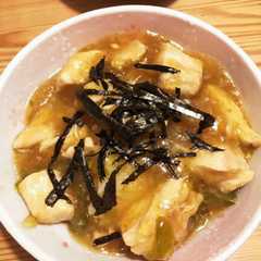 รูปของ 鶏の照り煮丼♡