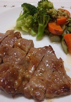 豚肉のハニーガーリックソテー-レシピのメイン写真