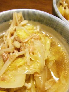 白菜とえのき❀ツナ煮-レシピのメイン写真