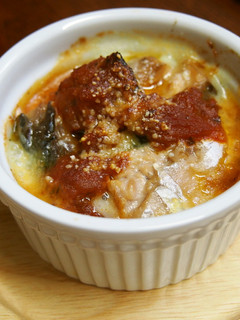 ☆鯖とトマトソースのココットカマン☆-レシピのメイン写真