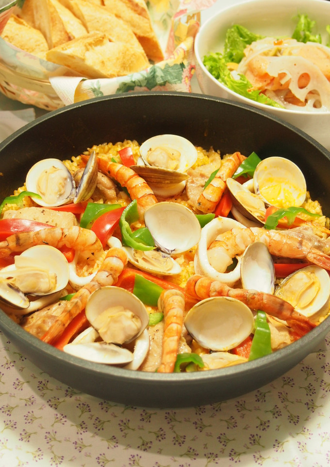 【スペイン料理】我が家のパエジャ-レシピのメイン写真