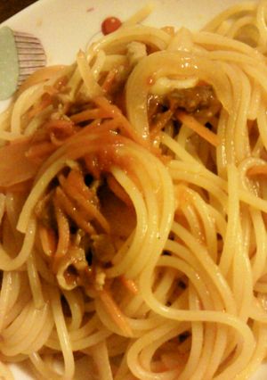 トマトソースパスタ-レシピのメイン写真
