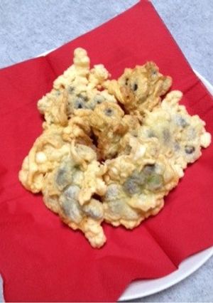 めちゃウマ！簡単☆枝豆のもっちり天ぷら☆-レシピのメイン写真