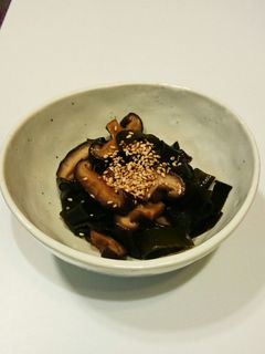 椎茸と昆布の煮物♪-レシピのメイン写真