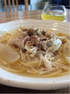 あっさり きのこのスープスパ-レシピのメイン写真