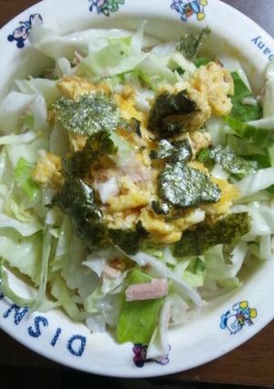 エコ★ツナキャベ卵丼★キャベツダイエット-レシピのメイン写真
