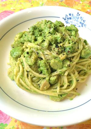アボカドクリームパスタ♪-レシピのメイン写真