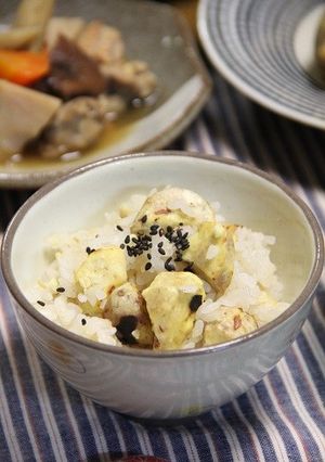 もっちり～焼き栗ごはん-レシピのメイン写真